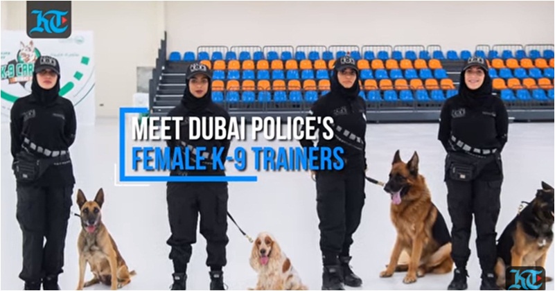 [VIDEO] Meet Dubai’s Female Police K-9 Trainers