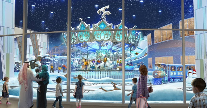 Abu Dhabi, Soon to be Home to the “World’s Largest Snow Park”