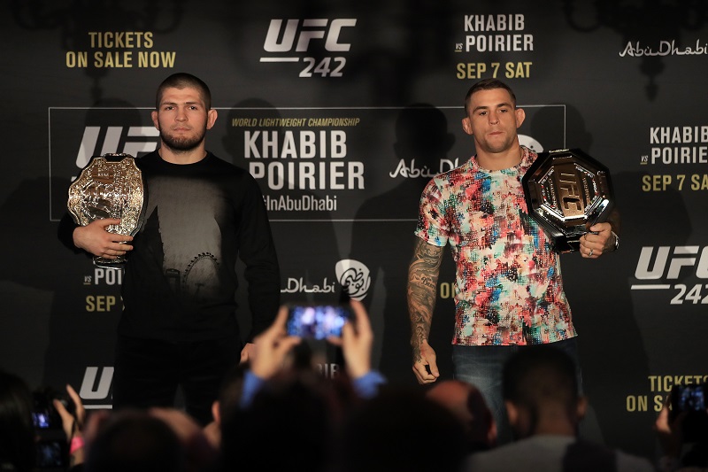 Catch Official Weigh-in for UFC 242 Khabib vs. Poirier on September 6