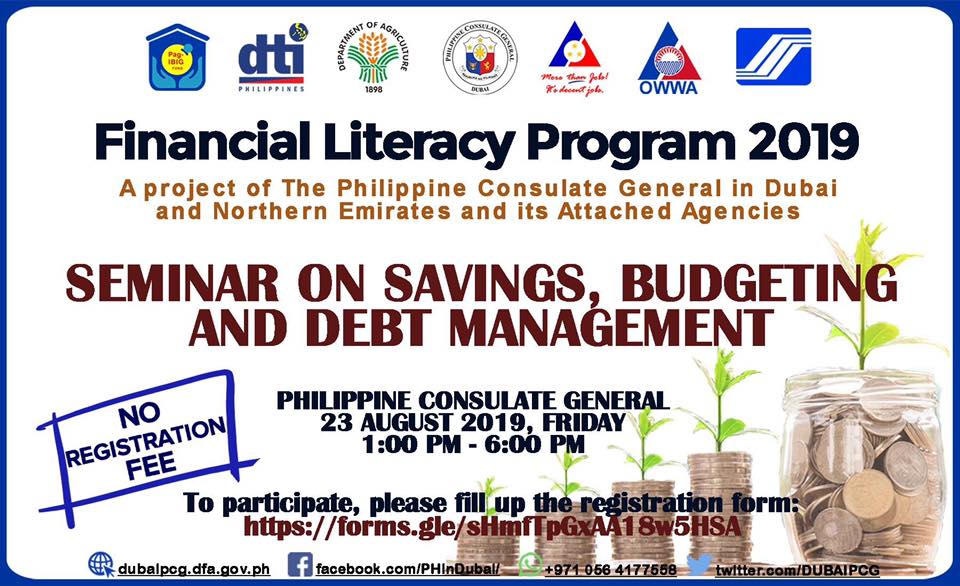 Financial Literacy Seminar PCG Dubai