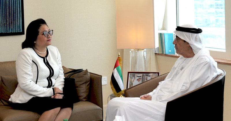 Philippine Ambassador Meets with UAE Minister of State