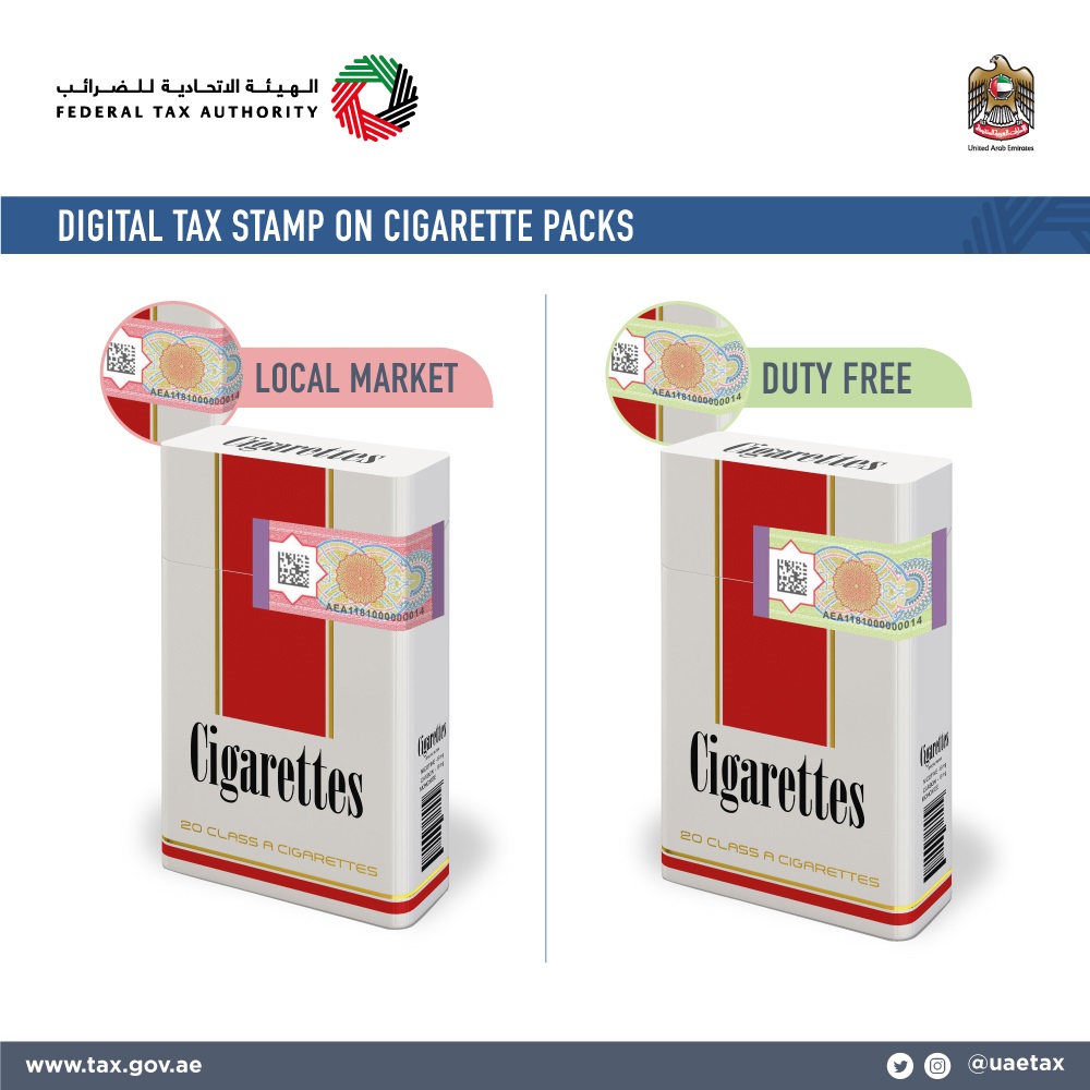 Selling Cigarettes without Red Digital Tax Stamps Prohibited in the UAE Starting August 1