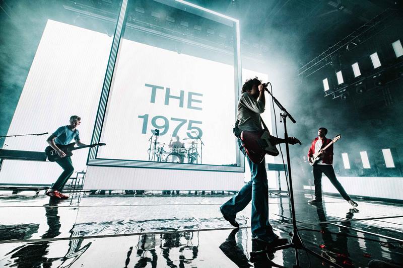 The 1975 Band live concert in Dubai