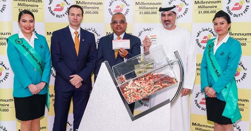 Indian Expat in Dubai Hits Raffle Jackpot worth USD 1M