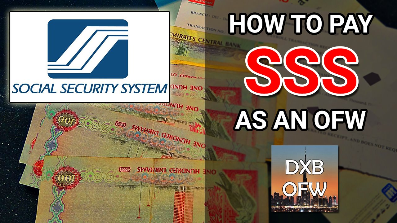 how to pay sss Dubai OFW