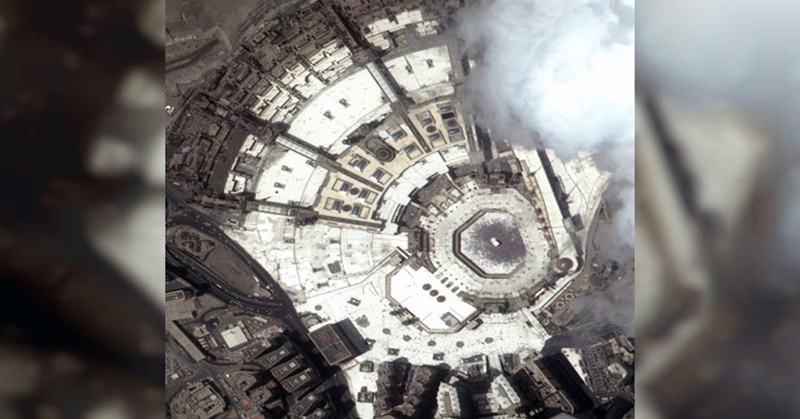 UAE Satellite Captures Images of Grand Mosque of Makkah during Eid Al Adha