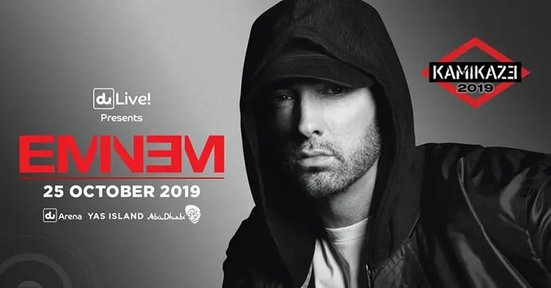 Eminem Concert in Abu Dhabi on October 25