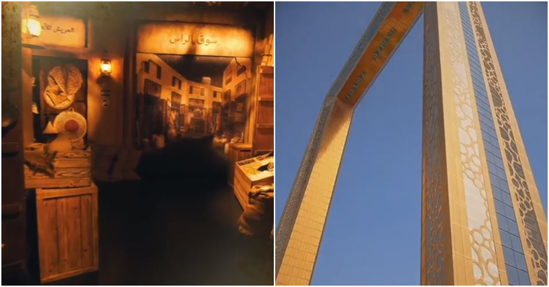 WATCH 3D Show on Emirate's History Inside Dubai Frame