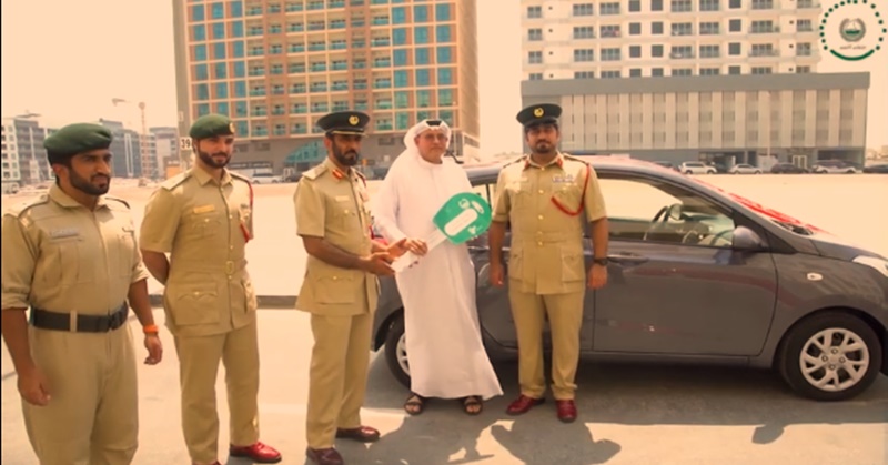 Dubai Police Rewards Citizen with New Car, White Points System Explained