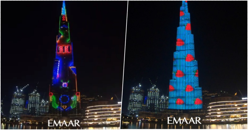 Catch New Weekend LED Shows at the Burj Khalifa in Dubai