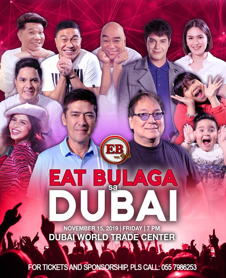 Eat Bulaga to Fly in Dubai this November