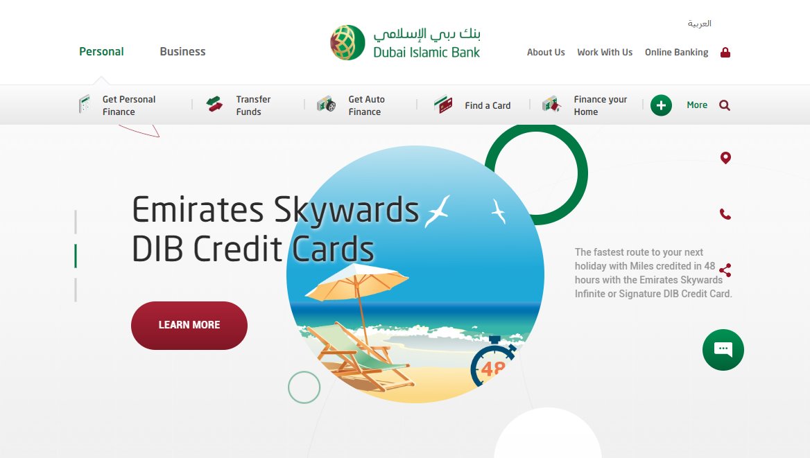 dubai islamic bank website