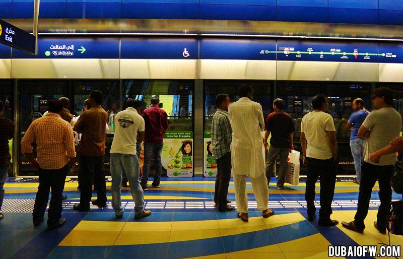 Public transport system in Dubai by the Roads & Transport Authority (RTA)