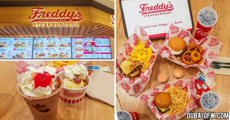 Freddy's Frozen Custard & Steakburgers Now in Dubai