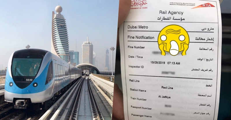 Dubai OFW Slapped with AED 300 Fine for Falling Asleep in the Metro