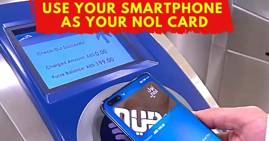 use your smartphone as your nol card