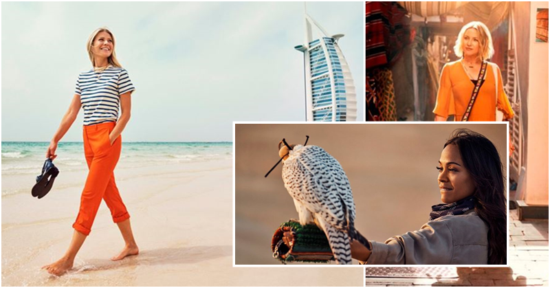 A Story Takes Flight Gwyneth Paltrow, Kate Hudson, & Zoe Saldana Visits Dubai!