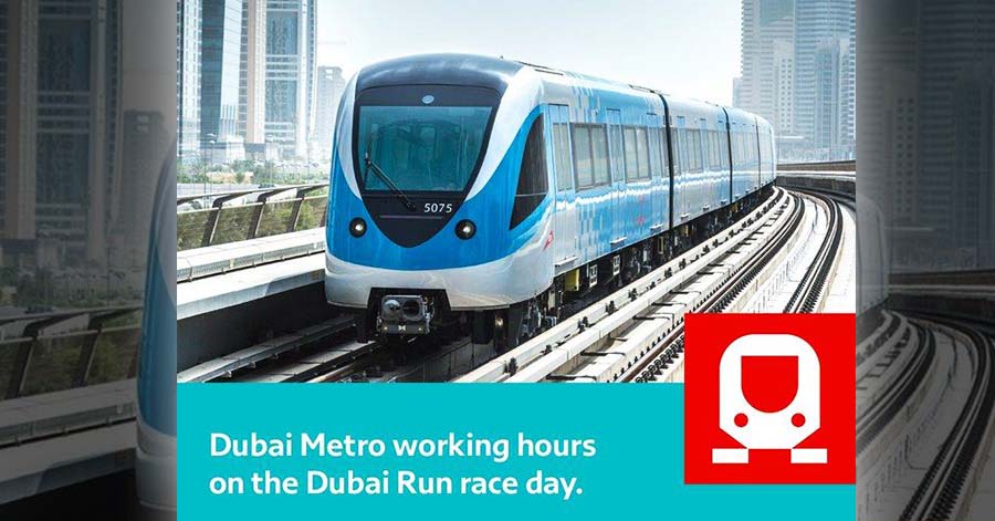 dubai run metro timings