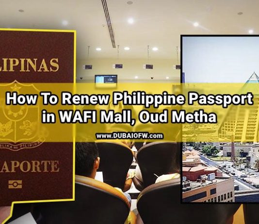 guide to renew ph passport in wafi mall