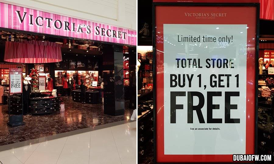 victoria's secret buy one get one