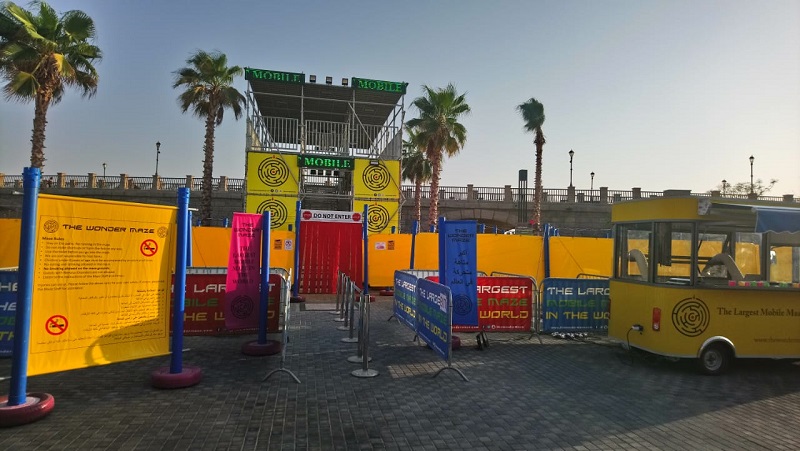 Wonder Maze, World's Largest Mobile Maze, Opens in Dubai and Al Ain