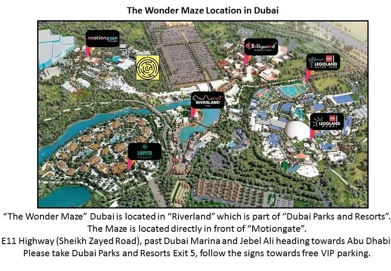 Wonder Maze, World's Largest Mobile Maze, Opens in Dubai and Al Ain