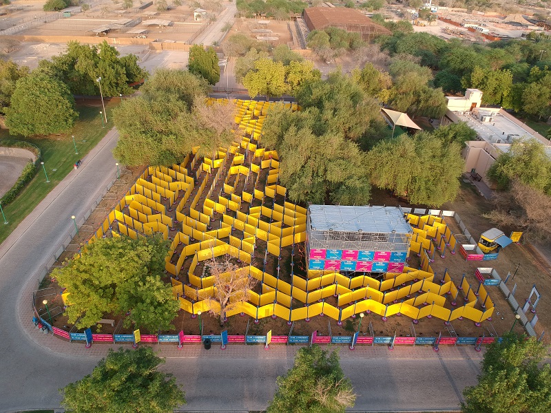 Wonder Maze, World's Largest Mobile Maze, Opens in Dubai and Al Ain