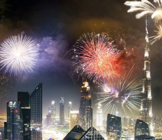 burj khalifa fireworks