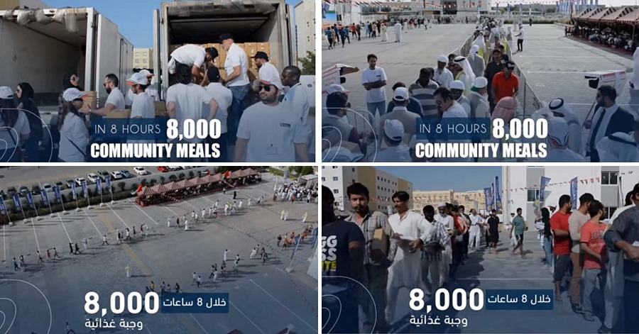 free meals distributed world record dubai