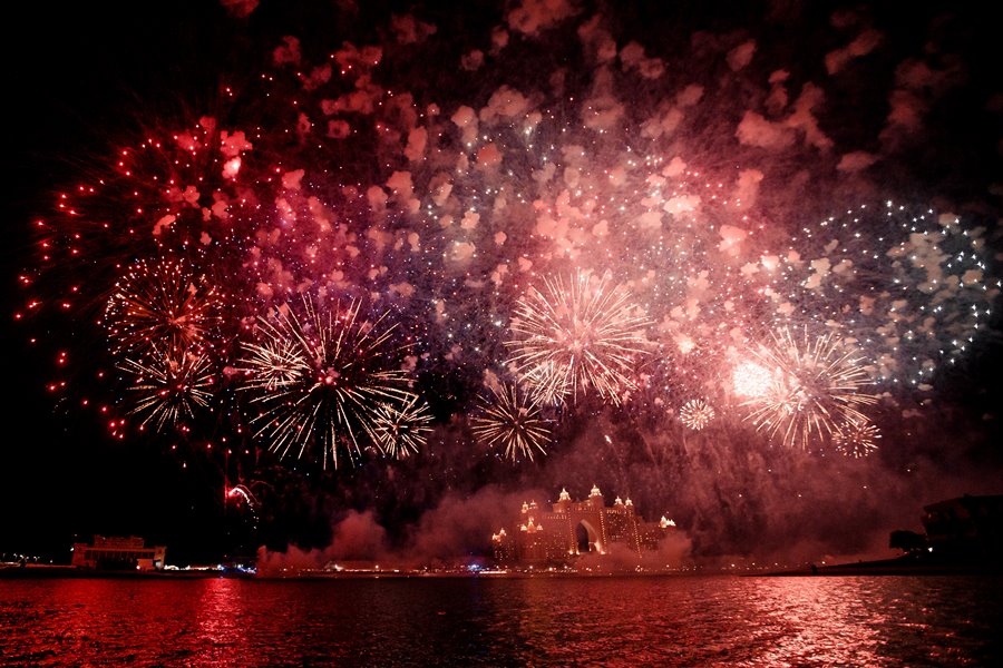 Atlantis The Palm Fireworks