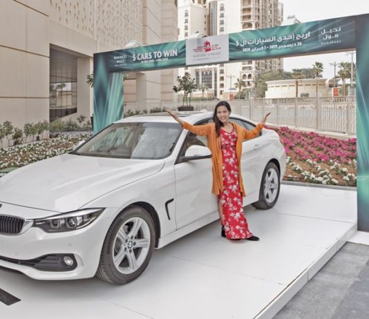 DSF BMW car winner - Nakheel Mall
