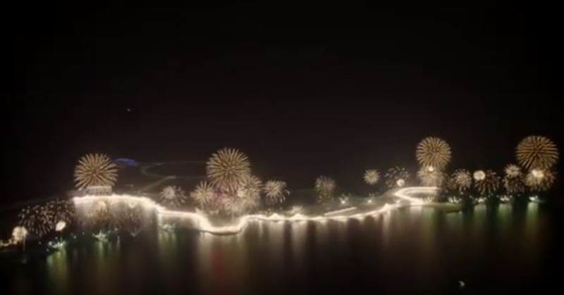 WATCH Ras Al Khaimah Greets 2020 with Two World Records
