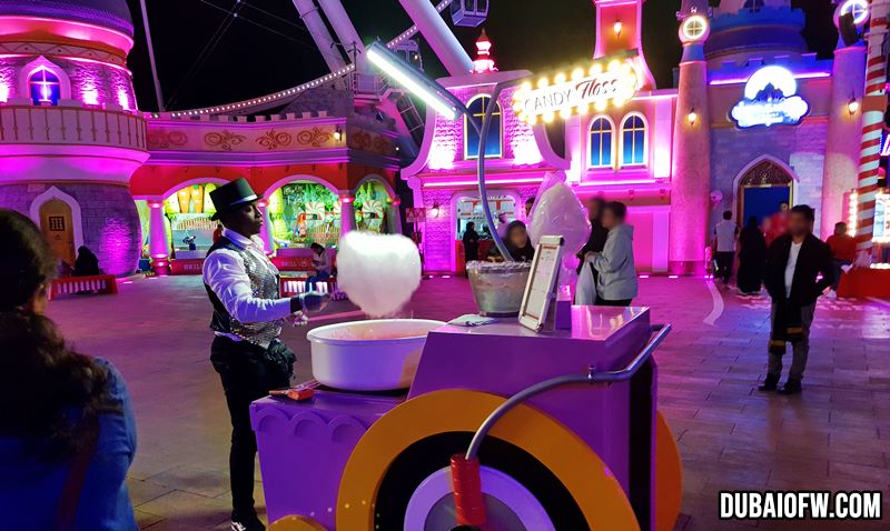 cotton candy global village