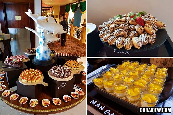 desserts at radisson blu deira creek