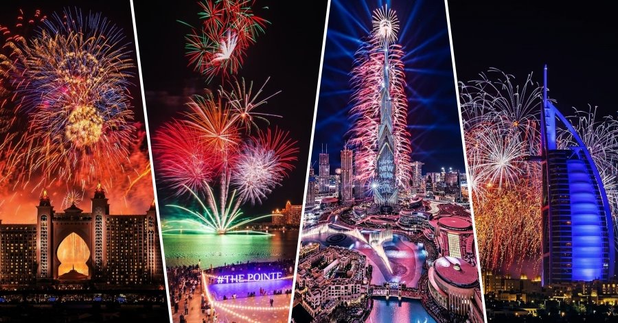 fireworks in dubai places