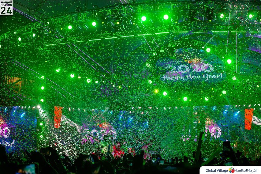 uae global village new year 2020