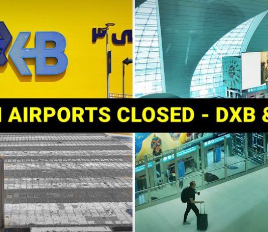 dubai airports closed dxb dwc