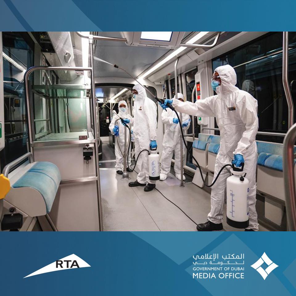 dubai tram sterilize