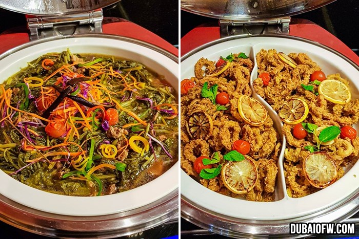 filipino food buffet al rigga ibis dubai