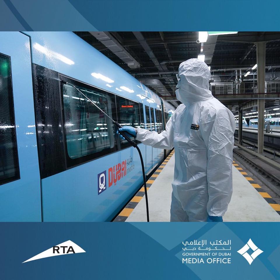 sterilize dubai metro