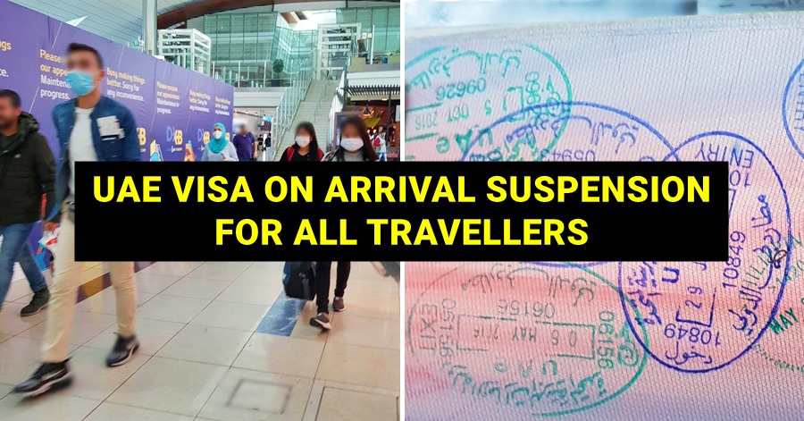 visa on arrival suspension uae