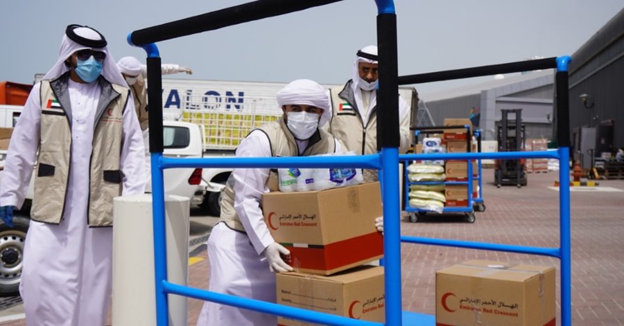 emirates donate food supply