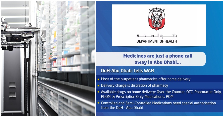 UAE Launches Medicine Home Delivery Service for Residents