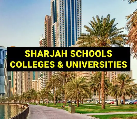 sharjah schools and universities
