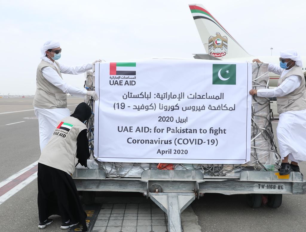 uae sends aid to pakistan