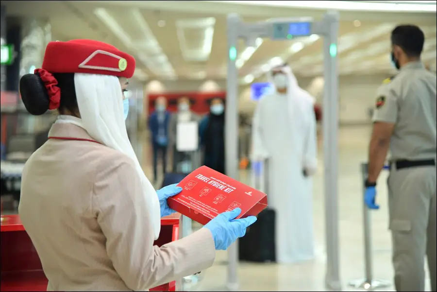 emirates hygiene kit