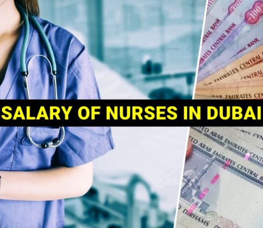 salary of nurse in uae