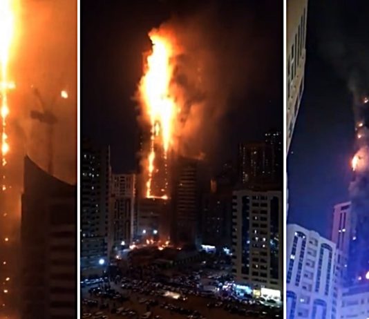 sharjah tower fire abbco tower