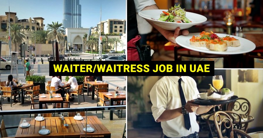 waiter job in dubai