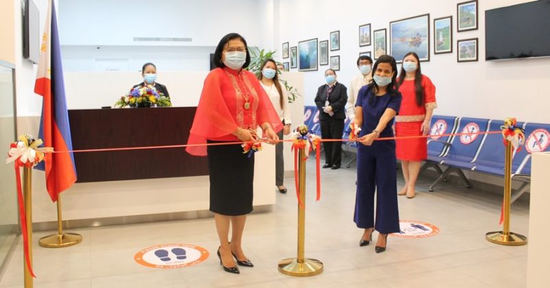 PH Ambassador Inaugurates Passport Renewal Facility In World Trade Center Abu Dhabi Dubai OFW